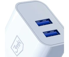 3Mk Protection 3mk FlowPower 10W 2.4A 2A Baltas