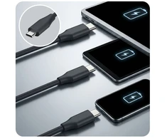 3Mk Protection 3mk HARDY® Nešiojamas kompiuteris Power Adapteris™ 65W 3,2 m Juodas