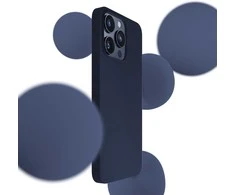 3Mk Protection 3mk Silikoninis dėklas for iPhone 15 Pro - Navy Mėlyna