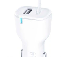 3Mk Protection Accessories - 3mk Car Charger 20W PD3.0 QC 3.0 USB 1A1C Baltas MM