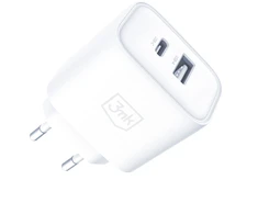 3Mk Protection Accessories - 3mk DualCharge 20W PD3.0 QC 3.0 PPS USB 1A1C Baltas