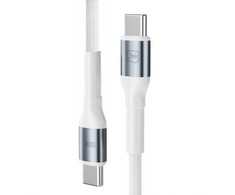 3Mk Protection 3mk Hyper Cable N-SERIES USB-C / USB-C 2m PD 3.0 QC 3.0 20V/5A 100W - baltas
