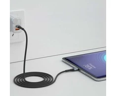 3Mk Protection 3mk Hyper Cable N-SERIES USB-C / MicroUSB 1m QC 3.0 5V/2A 10W - juodas