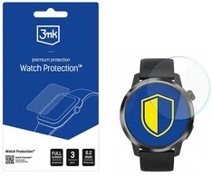 3Mk apsauginis hibridinis stiklas išmaniojo laikrodžio ekranui. 3mk laikrodžio apsauginis lankstus stiklas, skirtas „Coros Apex 4“ 46 mm.