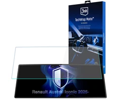 3Mk Protection 3mk TechWrap Matte Cluster™ prietaisų skydelio ekrano apsauginė plėvelė, skirta Renault Austral Iconic 2025