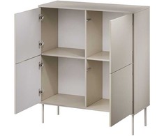 Cama Meble 4D komoda TRESSE 100x40x110 kašmyro matinė spalva