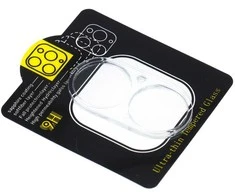 Oem 5D Full Glue Camera grūdintas stiklas – skirtas iPhone 16 Transparent