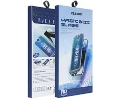 6D Pro Veason Easy-Install Glass + aplikatorius - skirtas iPhone 15 Plus juodas