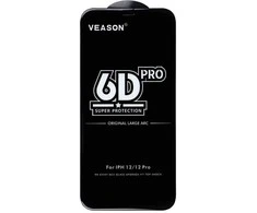 6D Pro Veason Glass - for Iphone 13 Pro Max / 14 Plus juodas