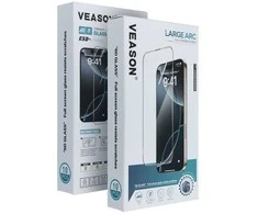 6D Pro Veason Glass (SET 10in1) - for Iphone 15 / 16 juodas
