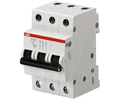 Sourcing Automatinis jungiklis ABB SH203, 3P, C, 63A, 6kA