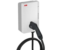 ABB Terra AC W11-G5-R-V2-0 charging station: Terra AC wallbox 11 kW, Type 2, 5 m cable, 3-phase/16 A, with RFID, version 2