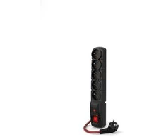 Acar F5 Power strip 16A (1,5m; juodas)