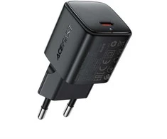 Acefast A118 GaN PD 30W USB-C Wall Charger - Juodas
