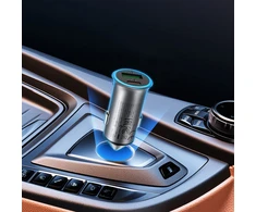 Automobilinis įkroviklis Acefast B16 95W USB-C/USB-A pilkas