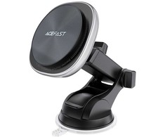 Acefast D42 Magnetic Dashboard Mount with Wireless Charger, MagSafe Compatible - Juodas