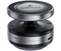 Acefast E29 Magnetic Holder with Wireless Charger with Suction Cup for Dashboard/Windshield - Juodas