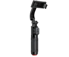 Acefast E42 Selfie Stick with Automatic Tripod and Bluetooth Remote Control 63 cm - Juodas
