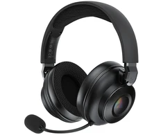 Acefast H15 Belaidės Bluetooth / 2.4 GHz / AUX Ausinės Žaidimams su mikrofonu ir RGB Backlight - Juodas