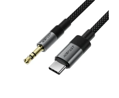 Acefast J11 USB-C to 3.5mm mini jack cable 1m - juodas