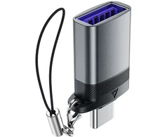 Acefast J7 USB-A - USB-C Adapteris - Gray