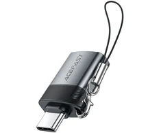 Acefast J7 USB-A - USB-C Adapteris - Gray