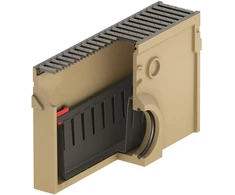 ACO Self eurol. sandt w/galv grati 0.5 m