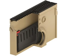 ACO Sump eurol. unit h=30 cm cast iron grait 0.5 m