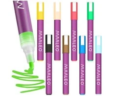 Acrylic markers - set of 8 Maaleo 27052