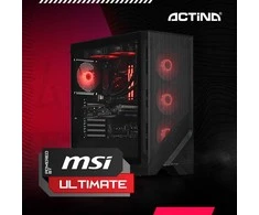 Stacionarus kompiuteris Actina 5901443421535 Kompiuteris Intel Core Ultra 7 265KF 32 GB DDR5-SDRAM 2 TB SSD NVIDIA GeForce RTX 5080 Windows 11 Home Midi Tower Juodas