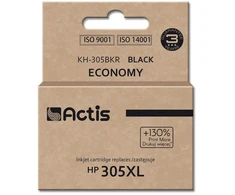 Rašalo kasetė - Actis KH-305BKR, Juoda