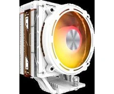 Aktyvus procesoriaus „Darkflash E400“ (baltas) aušinimas