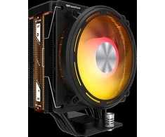 Aktyvus procesoriaus „Darkflash E400“ (juodas) aušinimas