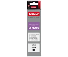 Activejet AB-D100Bk Ink cartridge for Brother printers, replacement for Brother BT-D100BK; Supreme; 130 ml; juodas