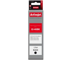 Activejet AC-G46BK Ink cartridge for Canon printers, Replacement for Canon GI-46BK; Supreme; 170 ml; juodas