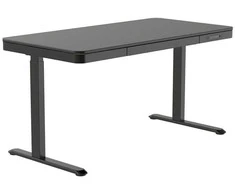 „Activejet“ stalas su elektriniu aukščio reguliavimu 140x70 ET119W-C juodas