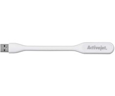 Activejet USB LED computer lamp Baltas