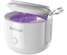 Activejet USB rechargeable UV ultrasonic cleaner AUC-198 baltas