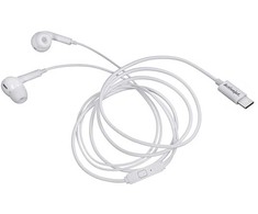Activejet Wired Headphones Type C Baltas