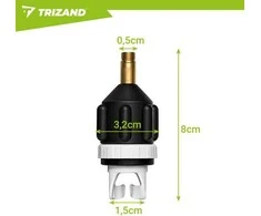 Trizand SUP board inflation valve adapter