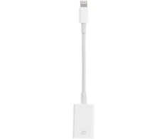 OEM adapteris OTG USB A (lizdas) į Lightning (vyras) baltas