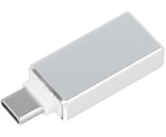 Oem PTC adapteris OTG USB A į USB Type-C 3.0 baltas