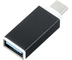 Oem Adaptor OTG USB A 3.0 (female) to Type C (male) juodas