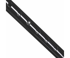 Adjustable walking stick ACTIONMED juodas
