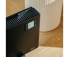 Adler „Camry“ ventiliatorinis šildytuvas su nuotolinio valdymo pultu | CR 7739 | Konvekcinis šildytuvas | 2000 W | Galios lygių skaičius: 3 (750 W / 1250 W / 2000 W) | Juodas