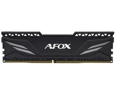 RAM AFOX GAMING DDR4 16GB 3200MHZ CL16 RANK1 XMP2 Juodas
