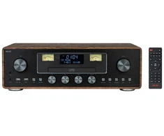 Muzikinis centras AKAI AM-100 RHAPSODY Stereo system 30W RMS, Bluetooth 5.0, DAB+/FM, CD/USB, AUX, ruda juodas