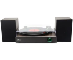 AKAI ATT-200SP - stereo patefonas su išoriniais garsiakalbiais