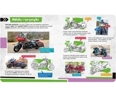 aksjomat Axiom lipdukų albumas. Motociklai. KS0634