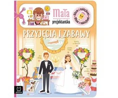 aksjomat Little designer. Parties and fun. Sticker book KS0892